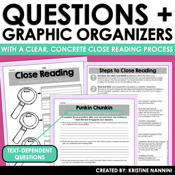 Slide35 Close Reading differentiated comprehension passages seasonal bundle