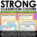 Back to School Team Building Ice Breakers Getting to Know You Activities Bundle
