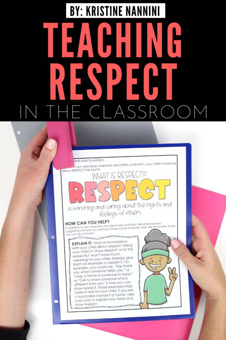 My Respect Program Teaching Respect in the Classroom - Kristine Nannini
