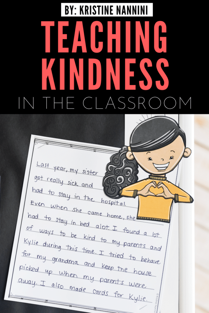 Kindness Writing Prompts + Publishing Pages