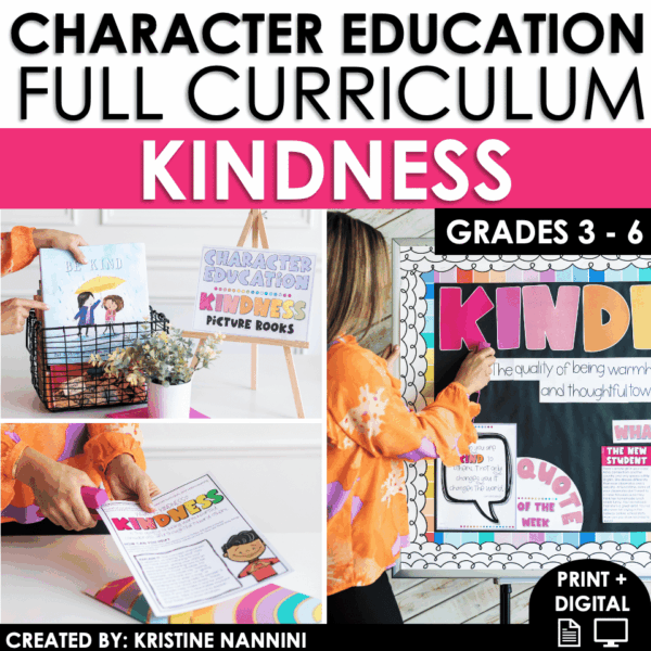 Kindness Character Education Unit