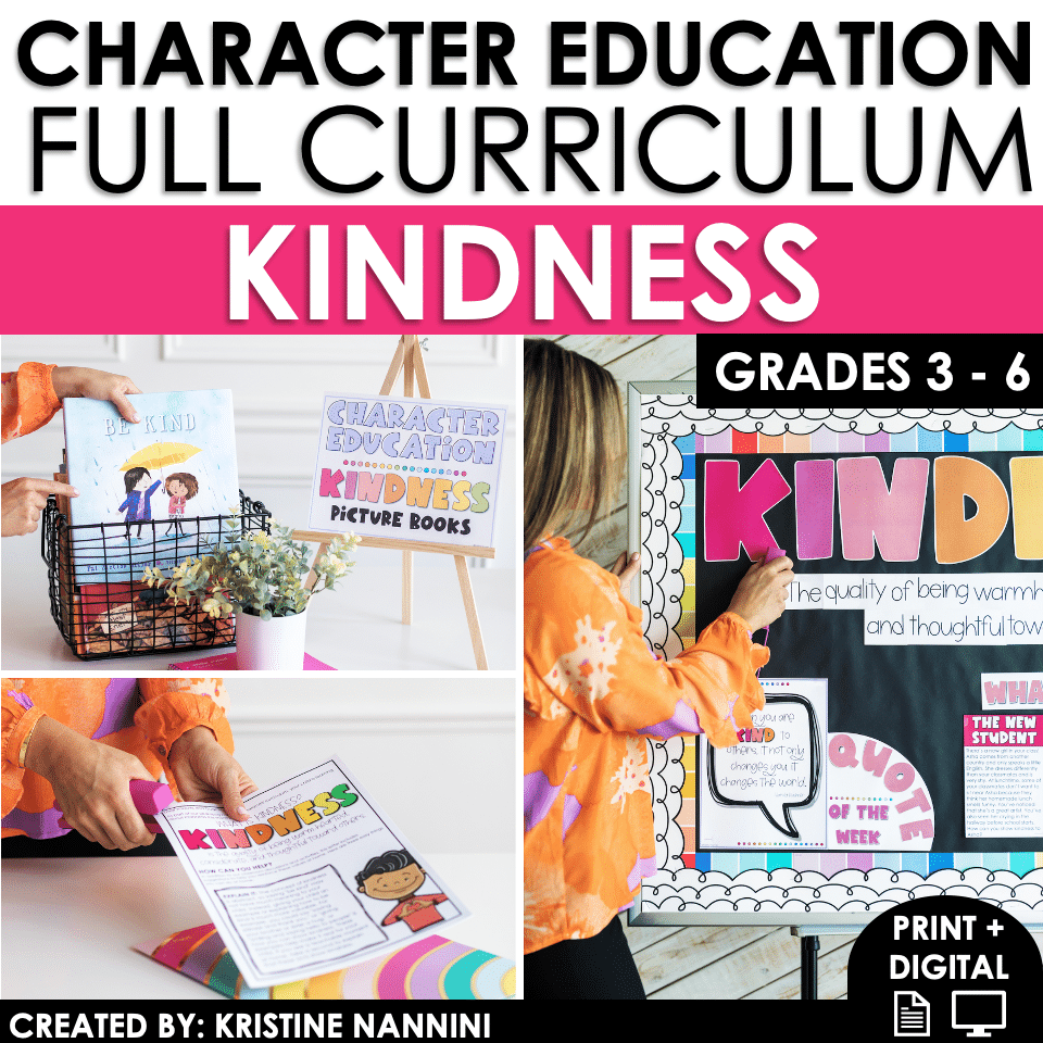 Kindness Character Education Unit
