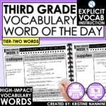 3rd Grade Vocabulary Word of the Day
