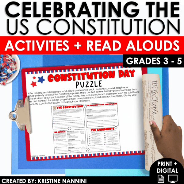 Constitution Day Activities and Read Alouds
