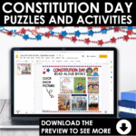 Constitution Day Activities and Read Alouds