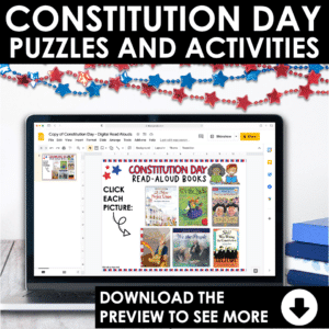 Constitution Day Activities and Read Alouds