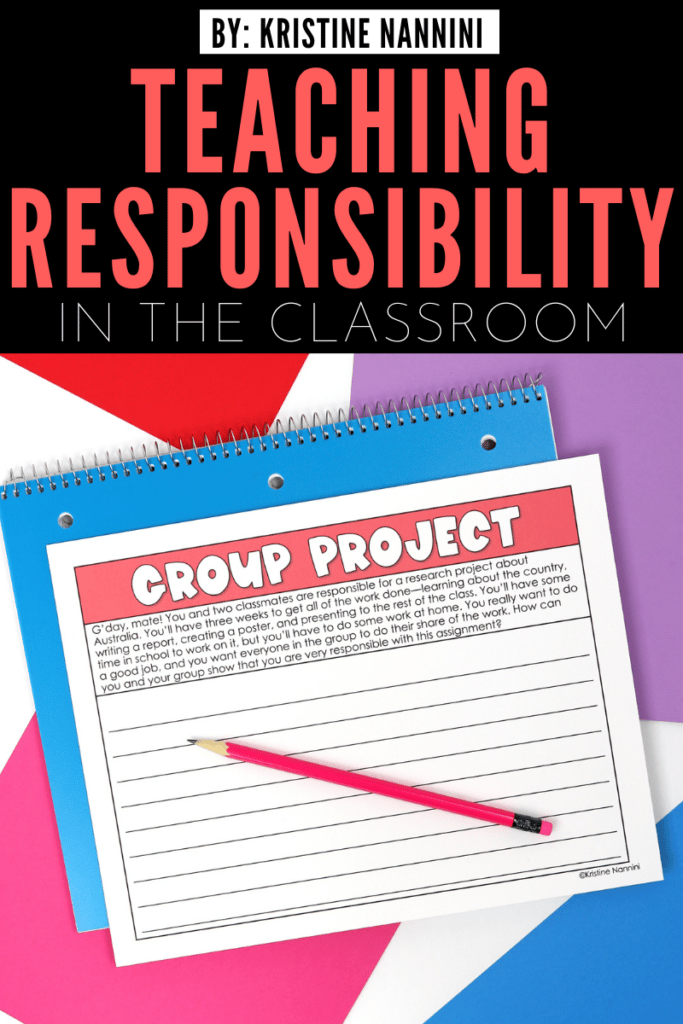 Teaching Responsibility by Kristine Nannini