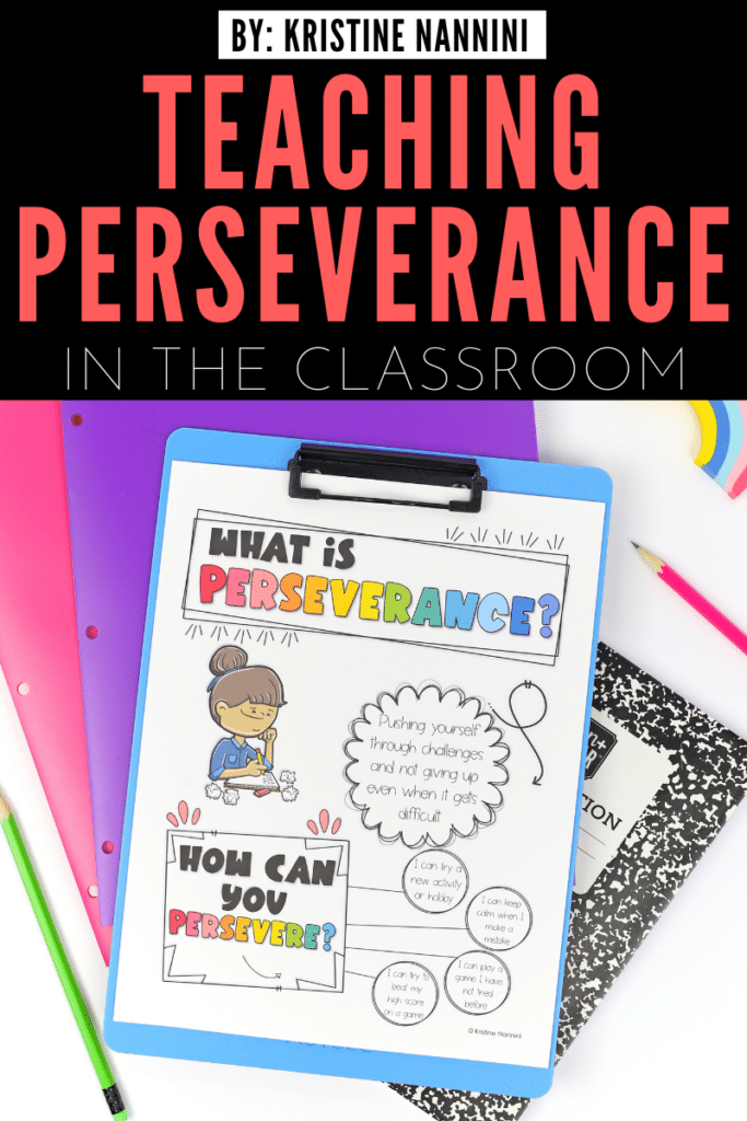 Resources to Teach Perseverance by Kristine Nannini