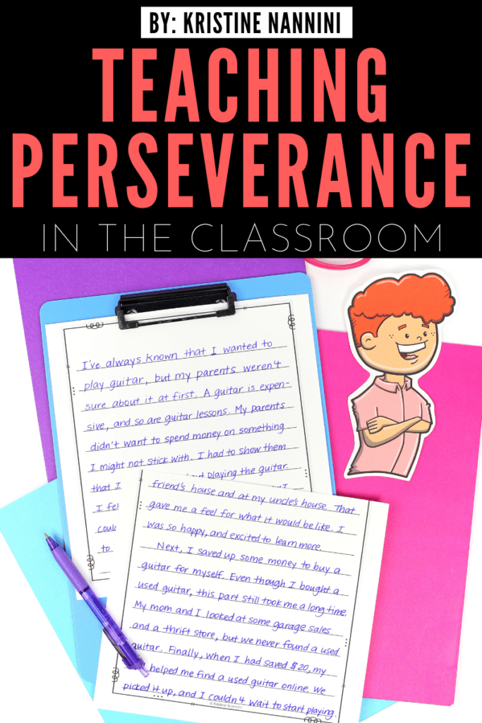 Teaching Perseverance by Kristine Nannini