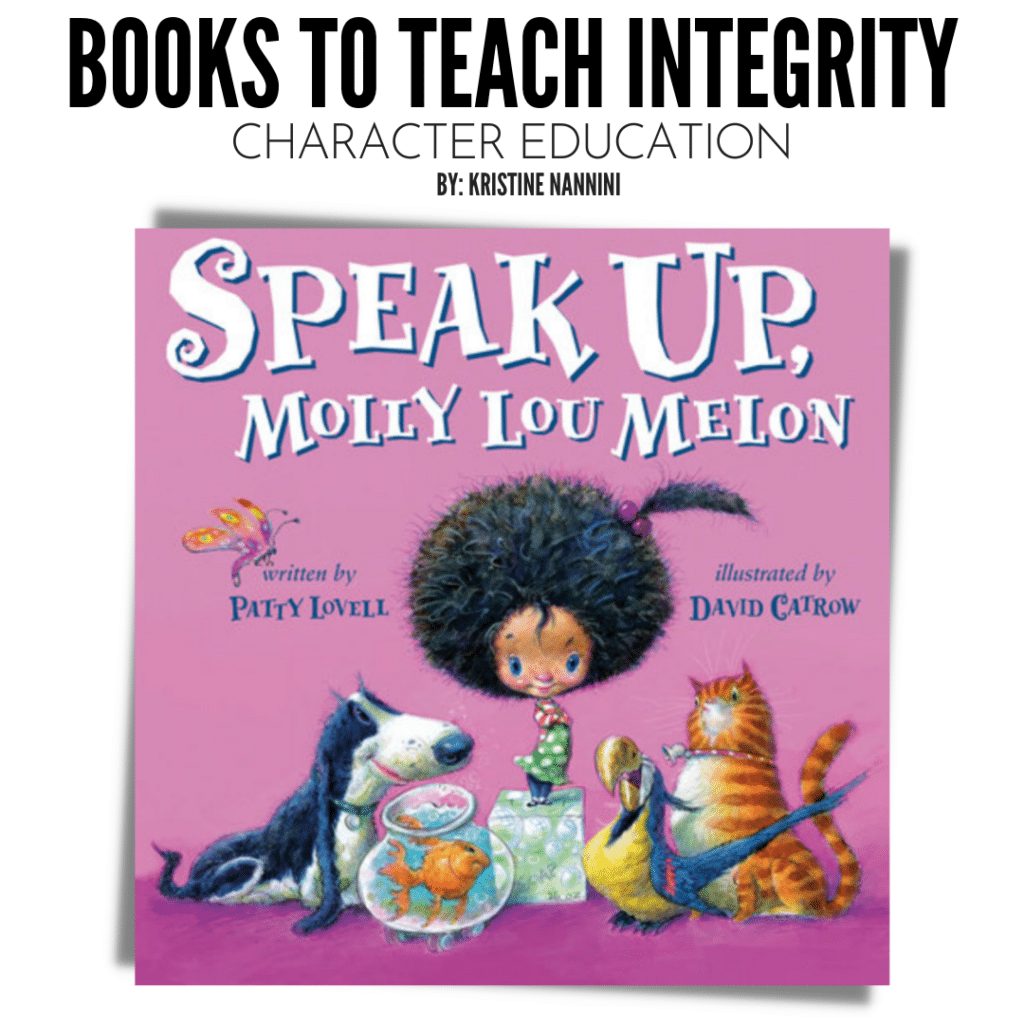 Favorite Books to Teach Integrity by Kristine Nannini