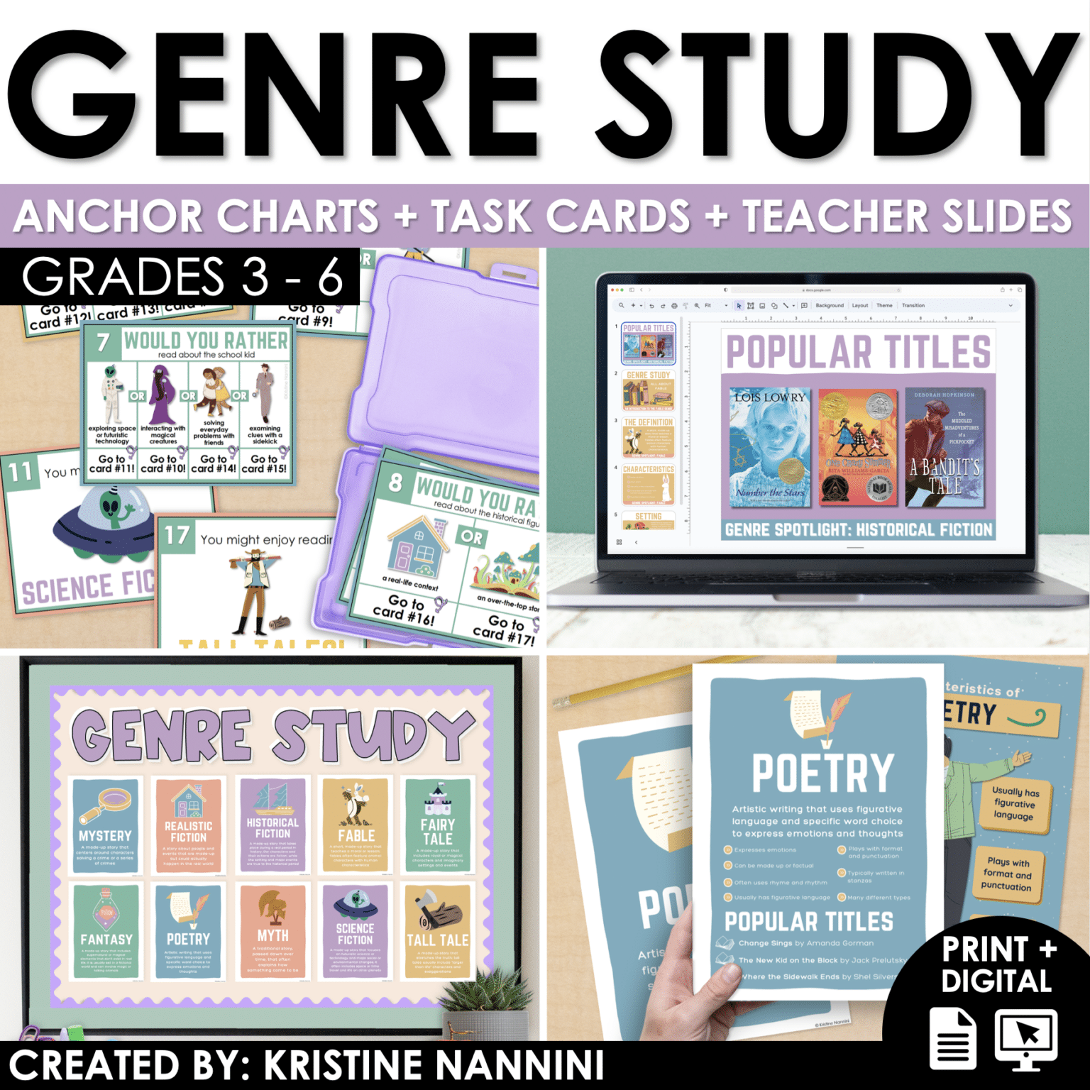 How to Teach Genres to Engage Your Upper Elementary Readers - In the ...