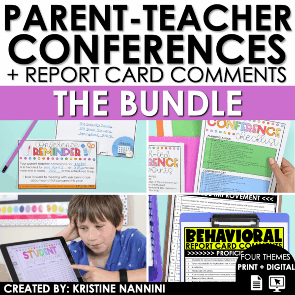 2024ParentTeacherConferences+ReportCardCommentsCover