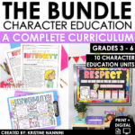 Character Education Unit BUNDLE