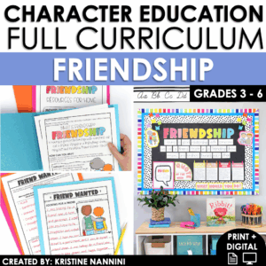 Friendship Character Education Unit SEL