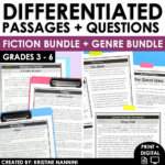 Fiction Reading Comprehension and Reading Genres Bundle