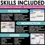 Differentiated Reading Comprehension Passages