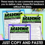 Report Card Comments