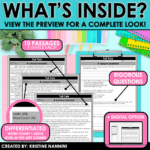 Differentiated Tall Tale Genre Reading Comprehension Passages