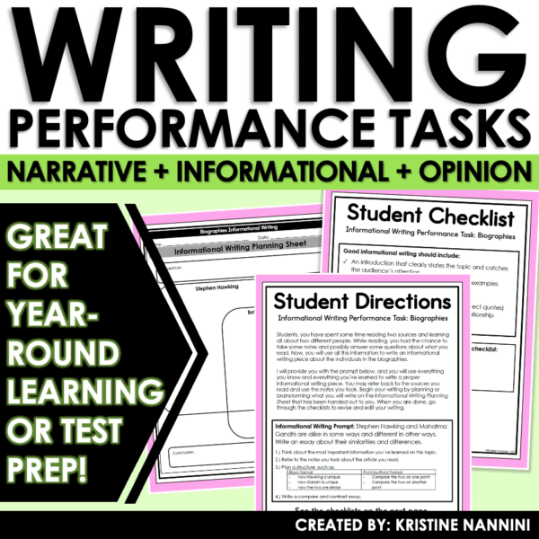 Slide3 5th Grade ELA Test Prep