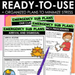 4th Grade Emergency Sub Plans
