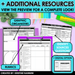 4th Grade ELA Test Prep Paired Passages REading and Writing
