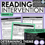 Determining Theme Reading Intervention