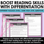 Genre Reading Comprehension Passage Bundle