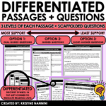 Reading Intervention Compare and Contrast for Differentiated ELA and Targeted Comprehension Skill Instruction