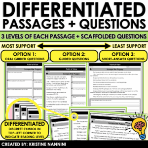 Point of View Reading Comprehension Intervention Toolkit