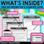 Science Fiction Genre Comprehension Passages