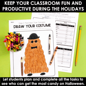 Halloween Real-World Math Project Based Learning