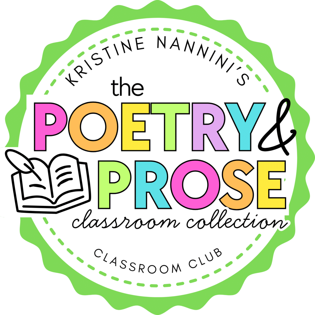 The Poetry and Prose Classroom Collection, Poetry Lessons, Activities, Anchor Charts, Reference Sheets, Poems, Comprehension, Types of Poetry, Comparing, Prose, Drama, Meter, Rhythm, Rhyme, Cast of Characters, Setting, Dialogue